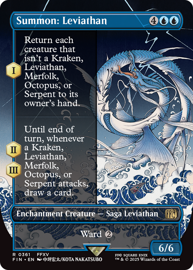 Summon: Leviathan (Borderless) [FINAL FANTASY] | Rock City Comics