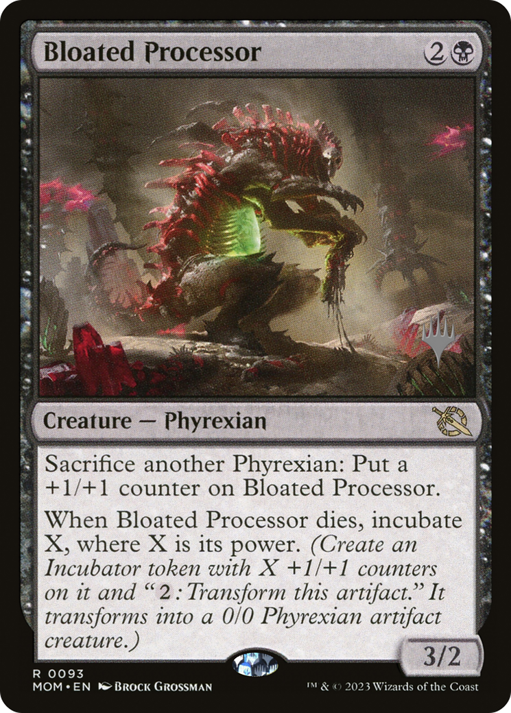 Bloated Processor (Promo Pack) [March of the Machine Promos] | Rock City Comics