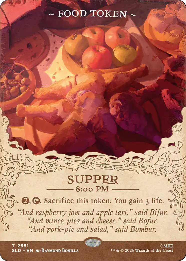 Food Token (2551) [Secret Lair Drop Series] | Rock City Comics