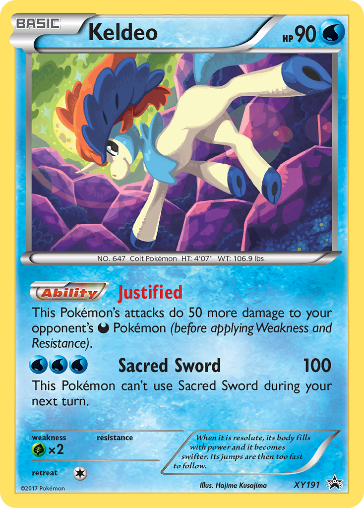 Keldeo (XY191) [XY: Black Star Promos] | Rock City Comics