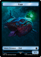 Fish // Beast Double-Sided Token [Doctor Who Tokens] | Rock City Comics