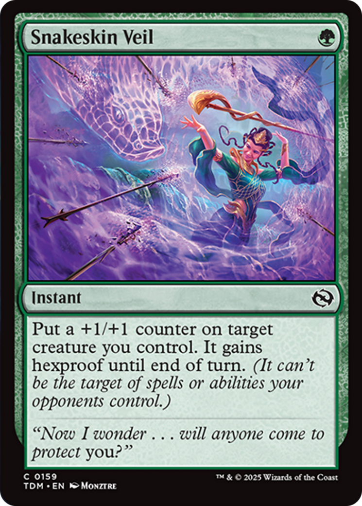 Snakeskin Veil [Tarkir: Dragonstorm] | Rock City Comics