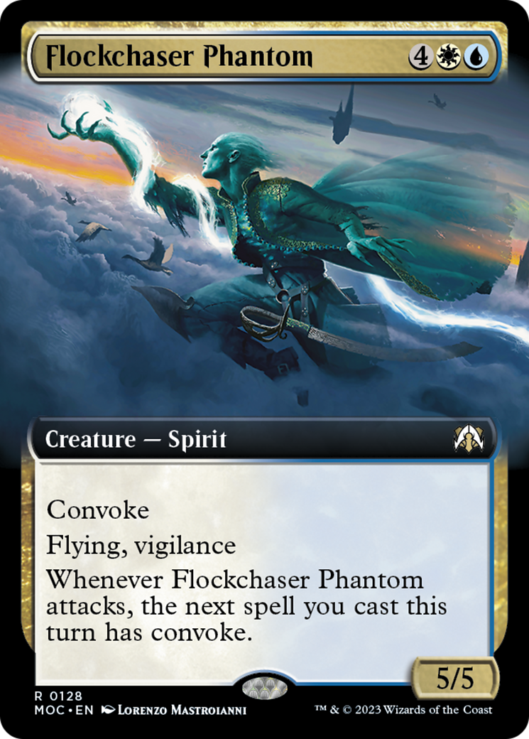 Flockchaser Phantom (Extended Art) [March of the Machine Commander] | Rock City Comics