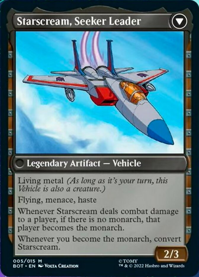 Starscream, Power Hungry // Starscream, Seeker Leader [Transformers] | Rock City Comics