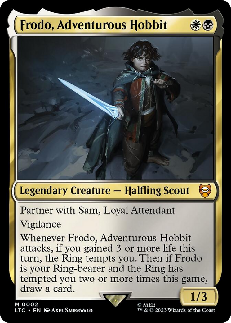 Frodo, Adventurous Hobbit [The Lord of the Rings: Tales of Middle-Earth Commander] | Rock City Comics