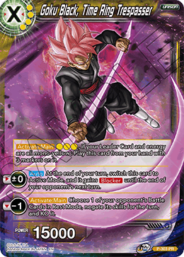 SS Rose Goku Black, Time Ring Trespasser (P-303) [Tournament Promotion Cards] | Rock City Comics