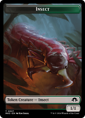 Eldrazi Spawn // Insect (0027) Double-Sided Token [Modern Horizons 3 Tokens] | Rock City Comics