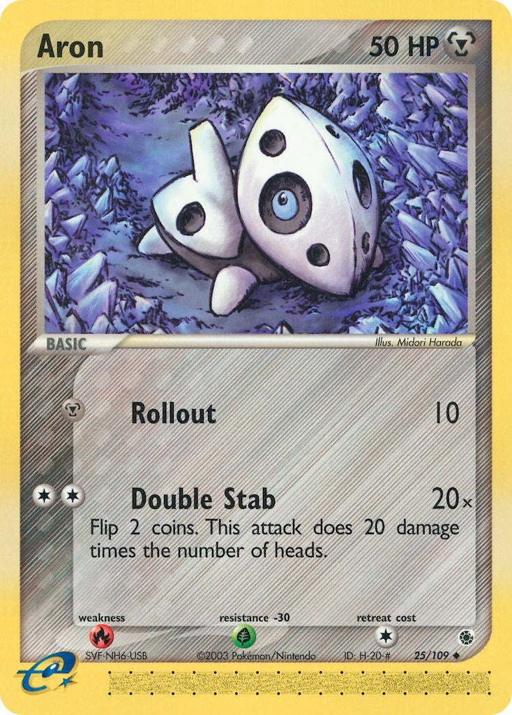 Aron (25/109) [EX: Ruby & Sapphire] | Rock City Comics
