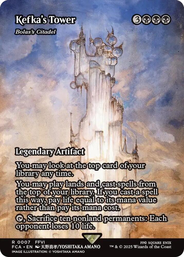 Kefka's Tower - Bolas's Citadel (Showcase) [FINAL FANTASY : Through the Ages] | Rock City Comics