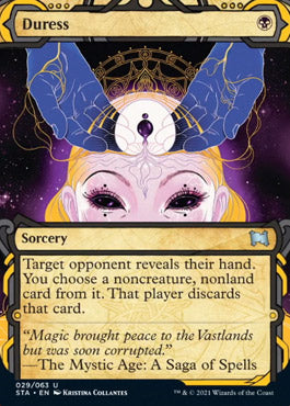 Duress (Foil Etched) [Strixhaven: Mystical Archive] | Rock City Comics