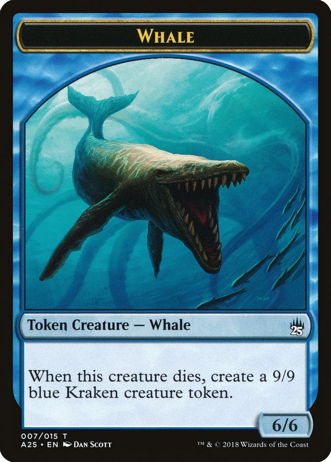 Whale Token [Masters 25 Tokens] | Rock City Comics