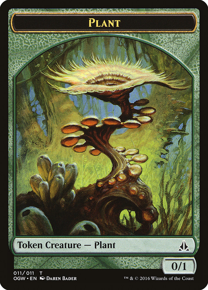 Plant Token [Oath of the Gatewatch Tokens] | Rock City Comics