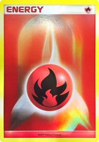 Fire Energy (2007 2008 League Promo) [League & Championship Cards] | Rock City Comics