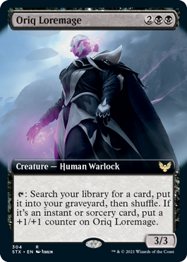 Oriq Loremage (Extended Art) [Strixhaven: School of Mages] | Rock City Comics