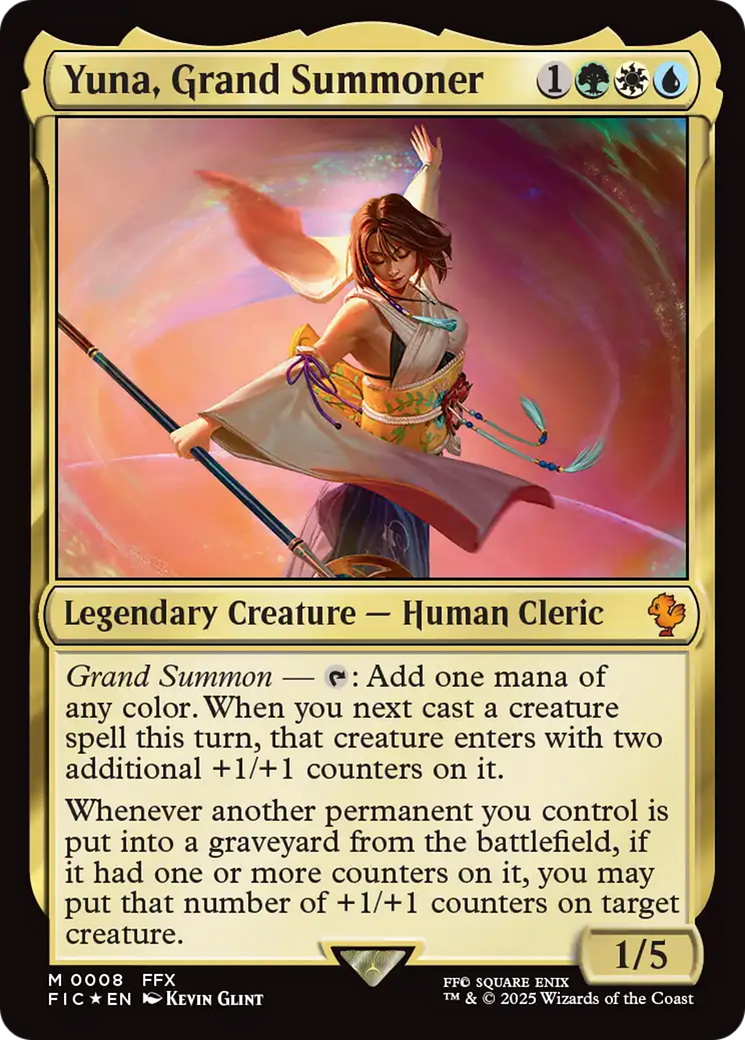 Yuna, Grand Summoner [FINAL FANTASY Commander] | Rock City Comics