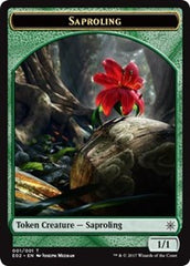 Saproling // Treasure (010) Double-Sided Token [Explorers of Ixalan Tokens] | Rock City Comics