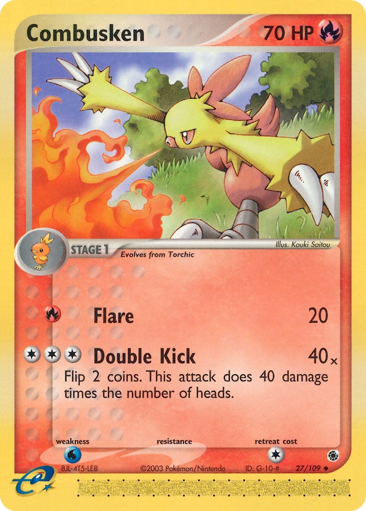 Combusken (27/109) [EX: Ruby & Sapphire] | Rock City Comics