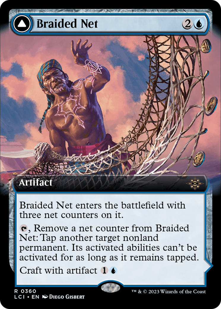 Braided Net // Braided Quipu (Extended Art) [The Lost Caverns of Ixalan] | Rock City Comics