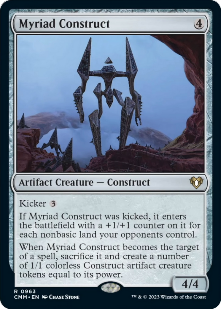 Myriad Construct [Commander Masters] | Rock City Comics