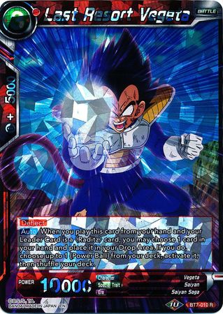 Last Resort Vegeta (BT7-010) [Assault of the Saiyans] | Rock City Comics