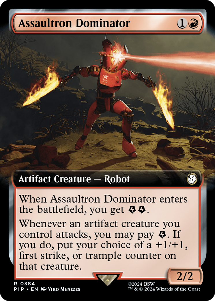 Assaultron Dominator (Extended Art) [Fallout] | Rock City Comics