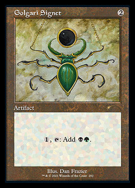 Golgari Signet (Retro) [Secret Lair Drop Series] | Rock City Comics