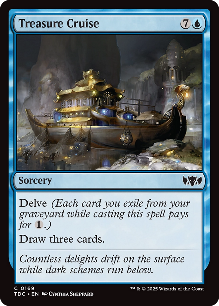 Treasure Cruise [Tarkir: Dragonstorm Commander] | Rock City Comics