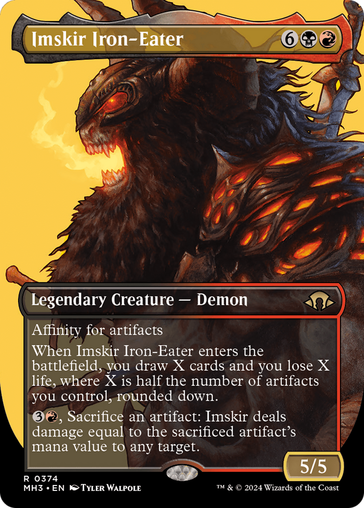 Imskir Iron-Eater (Borderless) [Modern Horizons 3] | Rock City Comics