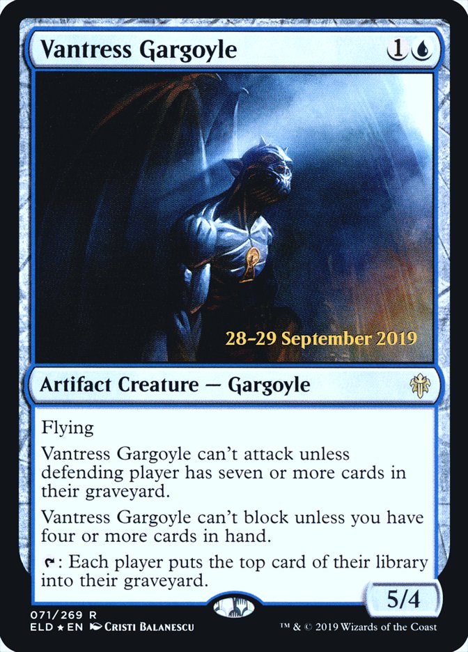 Vantress Gargoyle [Throne of Eldraine Prerelease Promos] | Rock City Comics