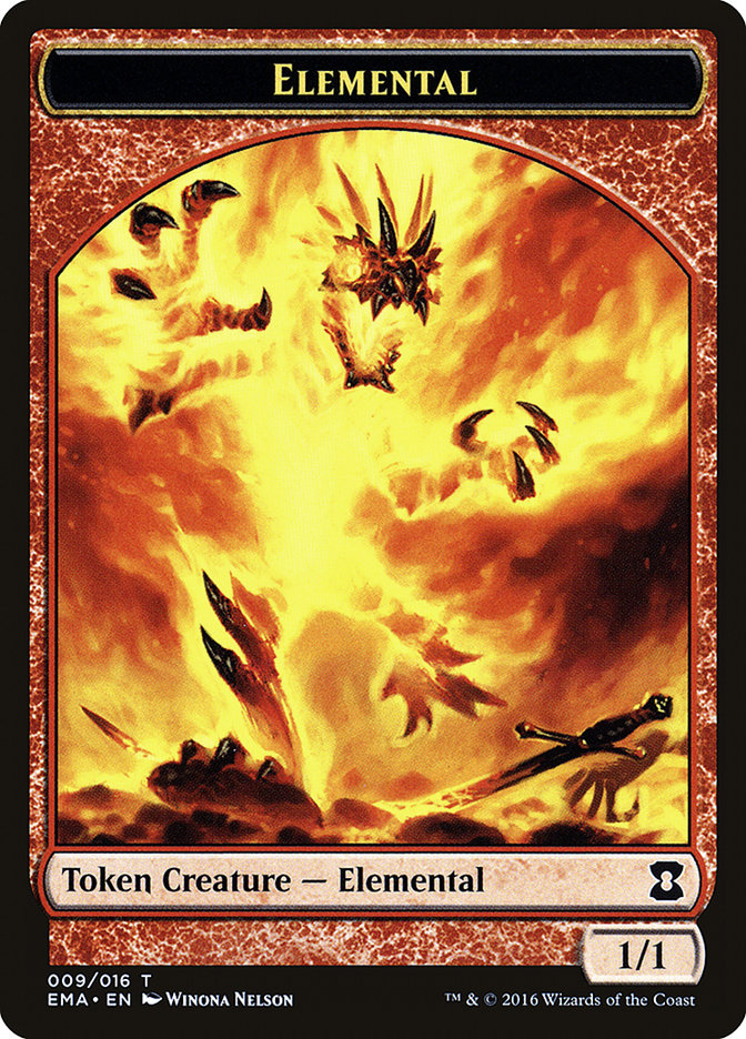 Elemental Token (009/016) [Eternal Masters Tokens] | Rock City Comics