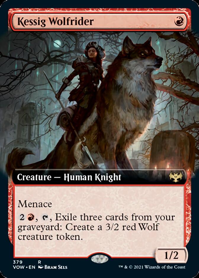 Kessig Wolfrider (Extended Art) [Innistrad: Crimson Vow] | Rock City Comics