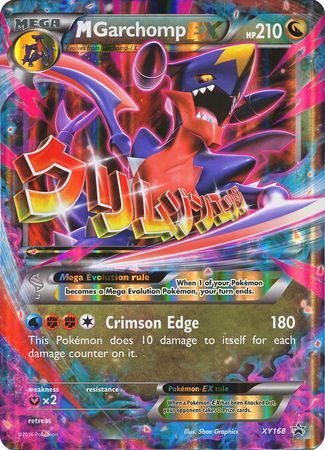 M Garchomp EX (XY168) (Jumbo Card) [XY: Black Star Promos] | Rock City Comics