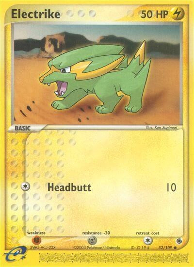 Electrike (52/109) [EX: Ruby & Sapphire] | Rock City Comics