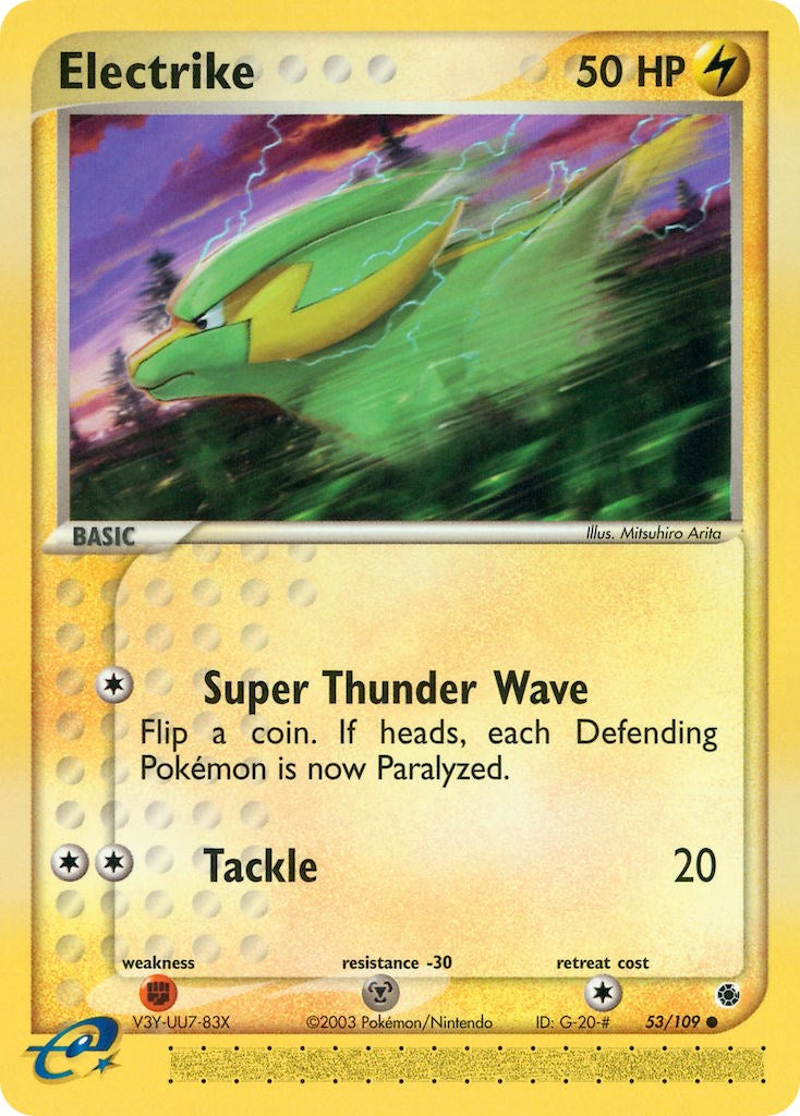 Electrike (53/109) [EX: Ruby & Sapphire] | Rock City Comics
