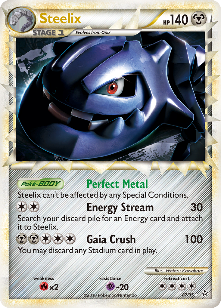 Steelix (87/95) [HeartGold & SoulSilver: Unleashed] | Rock City Comics