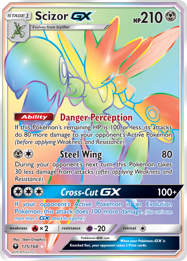 Scizor GX (175/168) [Sun & Moon: Celestial Storm] | Rock City Comics