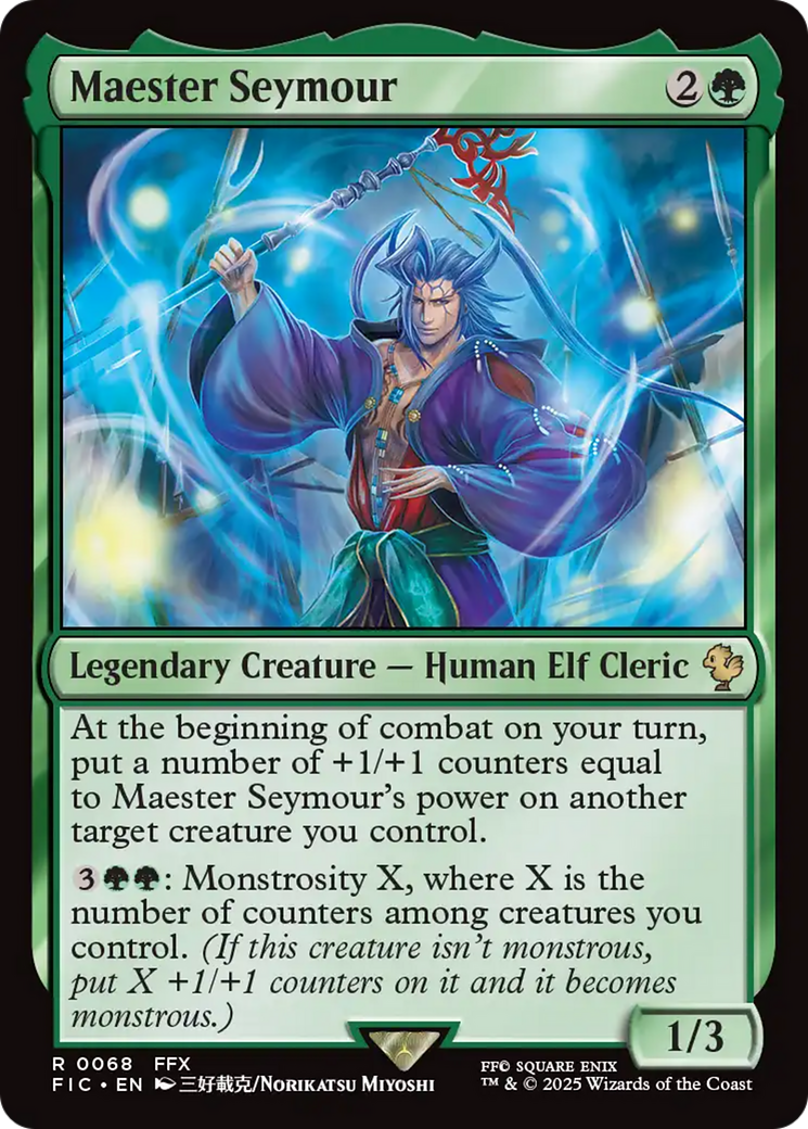 Maester Seymour [FINAL FANTASY Commander] | Rock City Comics
