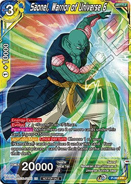 Saonel, Warrior of Universe 6 (Tournament Pack Vol. 8) (P-391) [Tournament Promotion Cards] | Rock City Comics