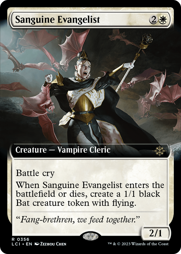 Sanguine Evangelist (Extended Art) [The Lost Caverns of Ixalan] | Rock City Comics