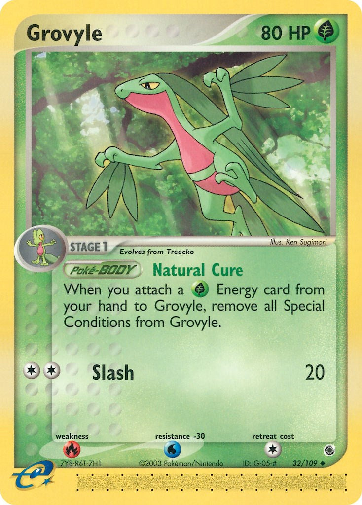Grovyle (32/109) [EX: Ruby & Sapphire] | Rock City Comics