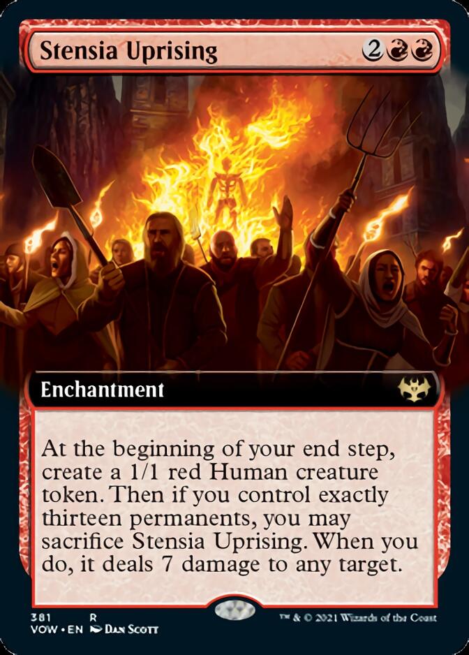 Stensia Uprising (Extended Art) [Innistrad: Crimson Vow] | Rock City Comics