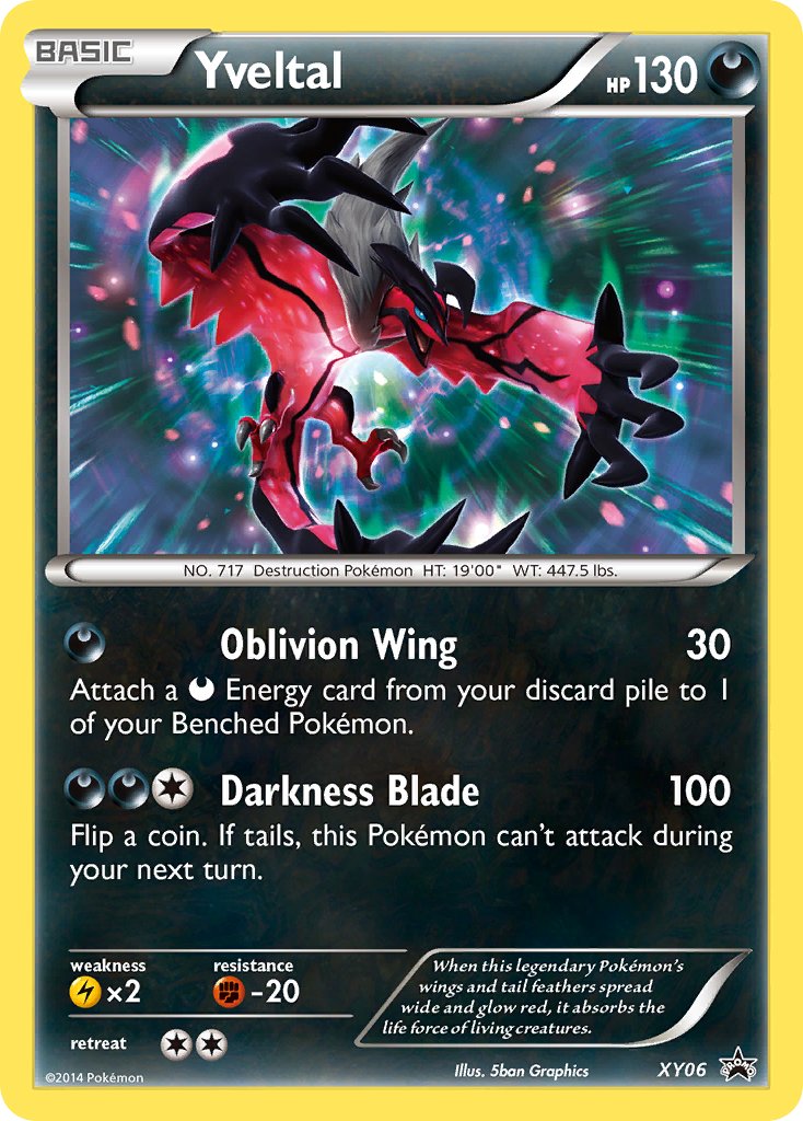 Yveltal (XY06) [XY: Black Star Promos] | Rock City Comics