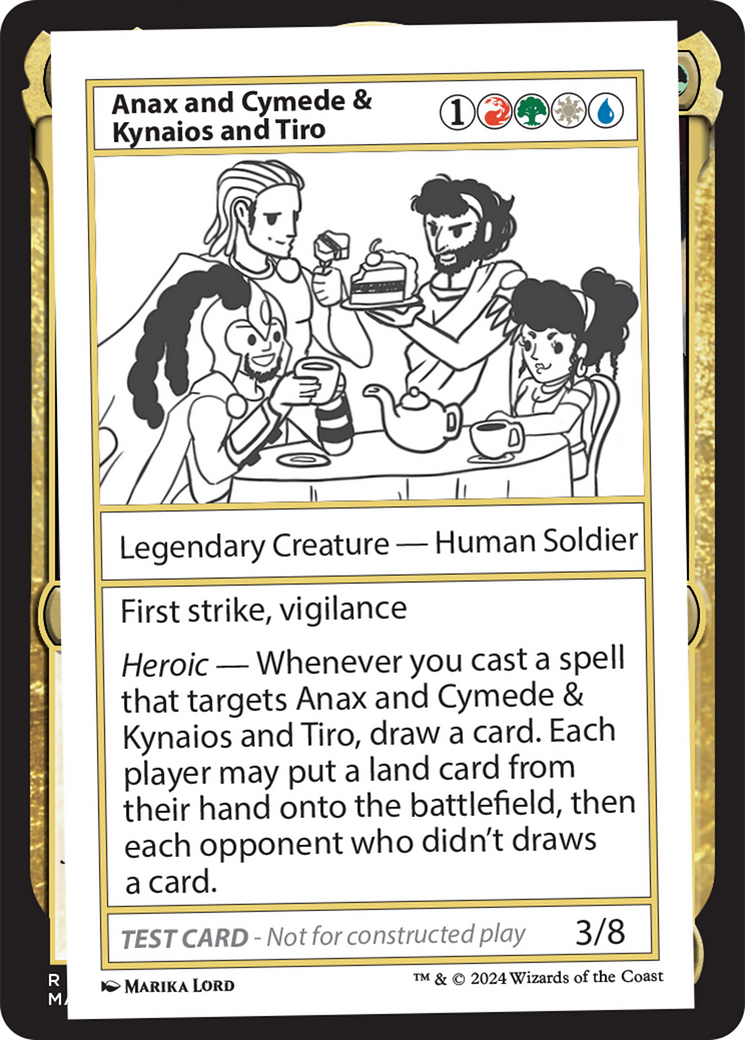 Anax and Cymede & Kynaios and Tiro [Mystery Booster 2 Playtest Cards] | Rock City Comics