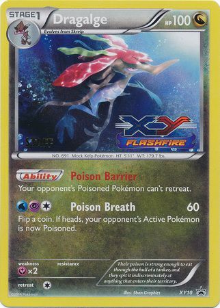 Dragalge (XY10) (Staff) [XY: Black Star Promos] | Rock City Comics