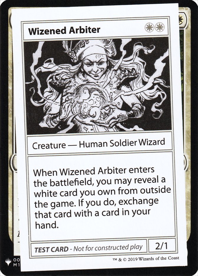 Wizened Arbiter [Mystery Booster Playtest Cards] | Rock City Comics