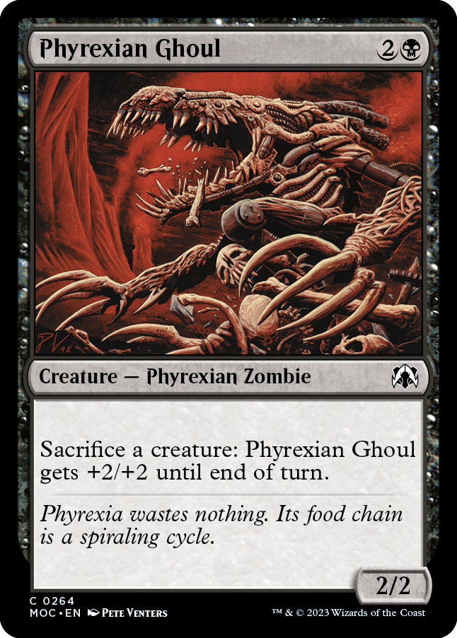 Phyrexian Ghoul [March of the Machine Commander] | Rock City Comics