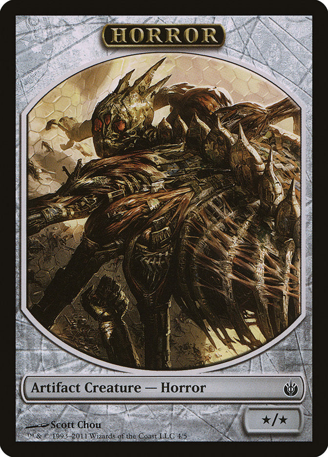 Horror Token [Mirrodin Besieged Tokens] | Rock City Comics