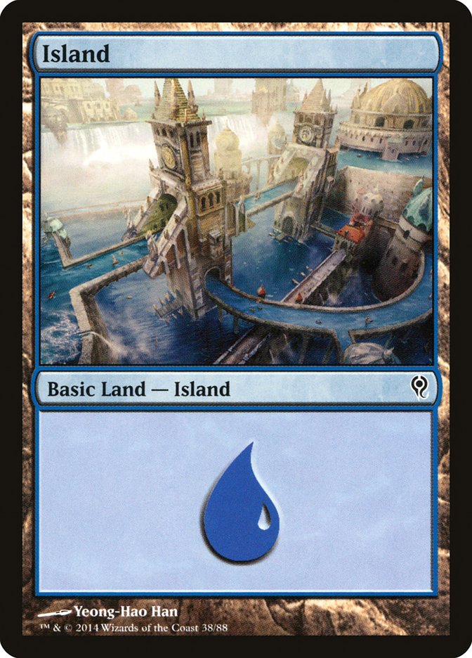 Island (38) [Duel Decks: Jace vs. Vraska] | Rock City Comics