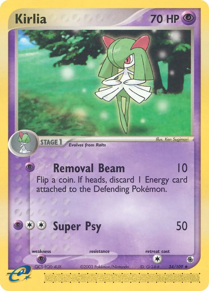 Kirlia (34/109) [EX: Ruby & Sapphire] | Rock City Comics