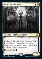 Priest of Fell Rites (Sketch) [Modern Horizons 2] | Rock City Comics